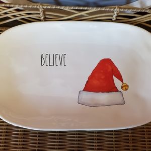 Rae Dunn Believe Platter